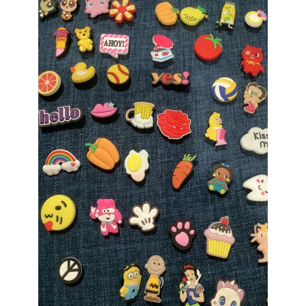 Lot of 66 Random Croc Charms